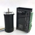 electric car hub motor, 57BLS04-13 brushless dc motor 0.5N.m 4000rpm with driver